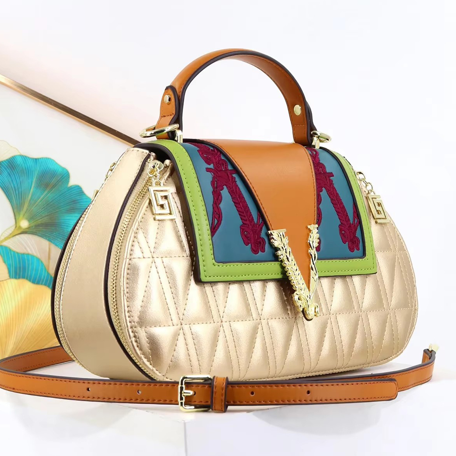Women'S Shoes Louis Vuitton - Luxury V Ladies Leather Handbag Women's