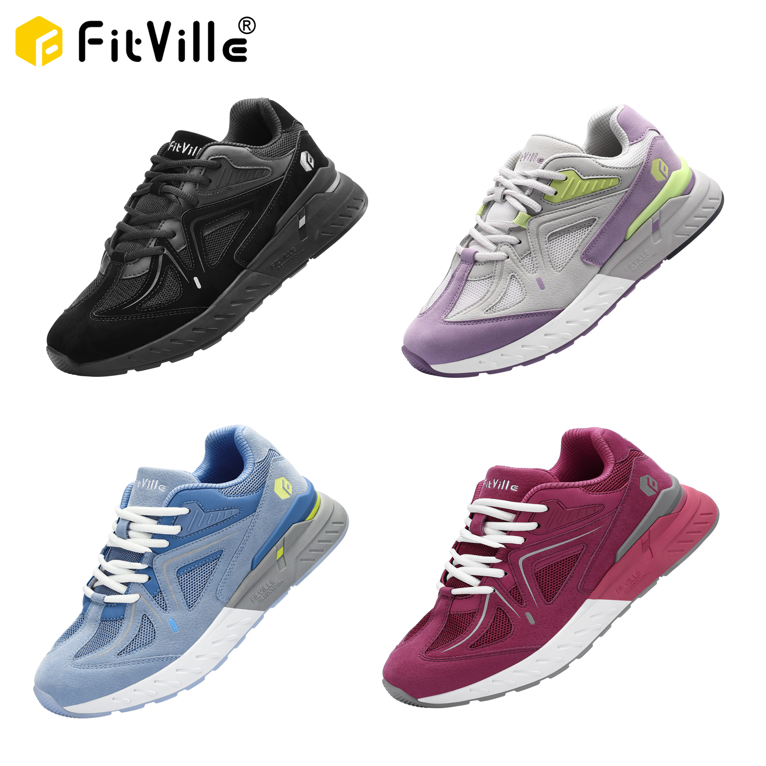 Women'S Shoes In Wide Width - FitVille Women's Walking Shoes Wide Width