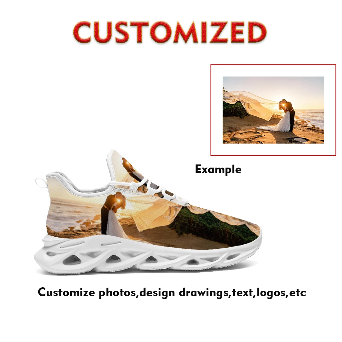 Women'S Shoes Hands Free - Customizable logo image text; design your