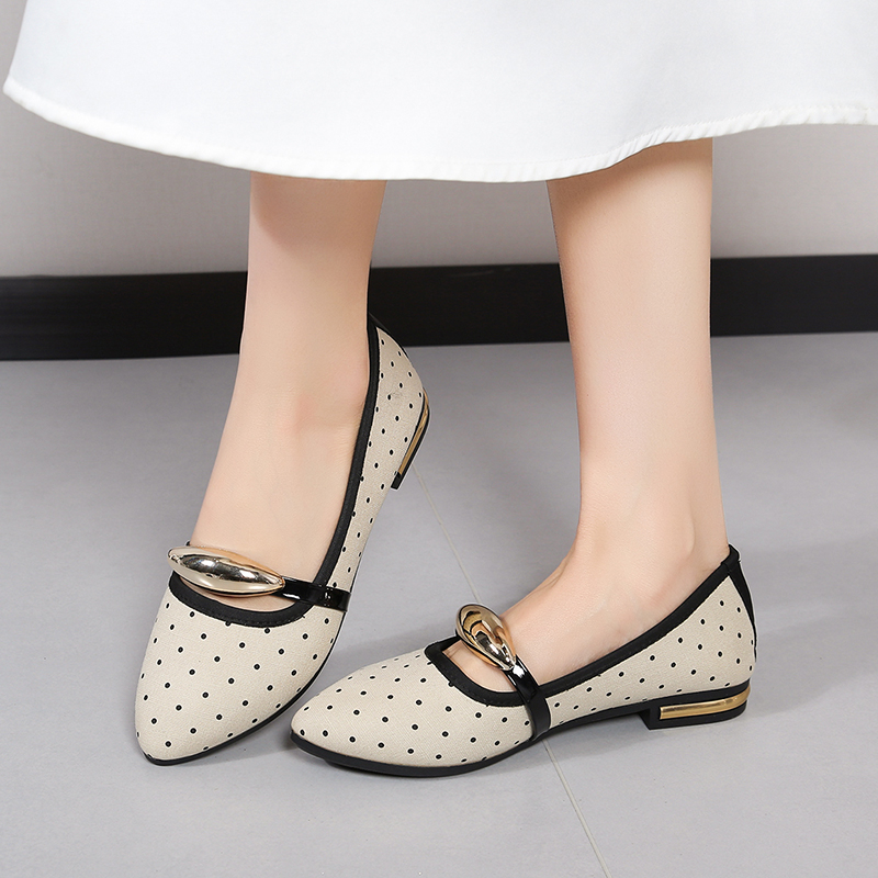 Women'S Shoes Large - Spring and Autumn Elegant Pointed Sexy
