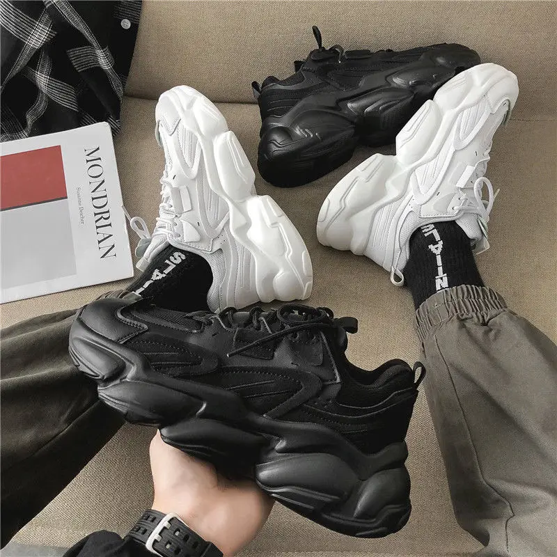 Autumn Men's Platform Sneakers - Women Shoes Qc ulasan dan harga