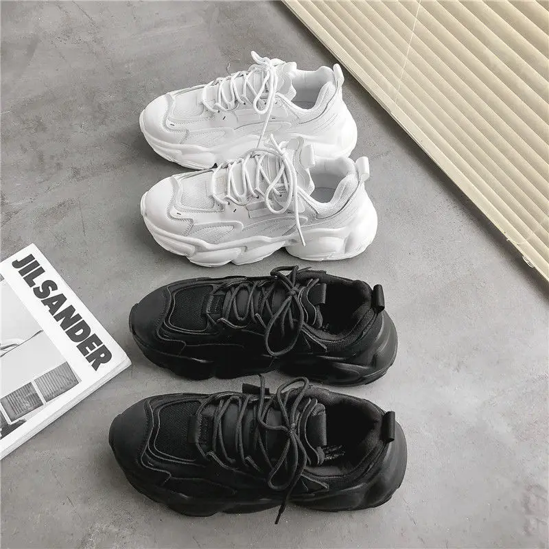 Autumn Men's Platform Sneakers - Women Shoes Qc ulasan dan harga