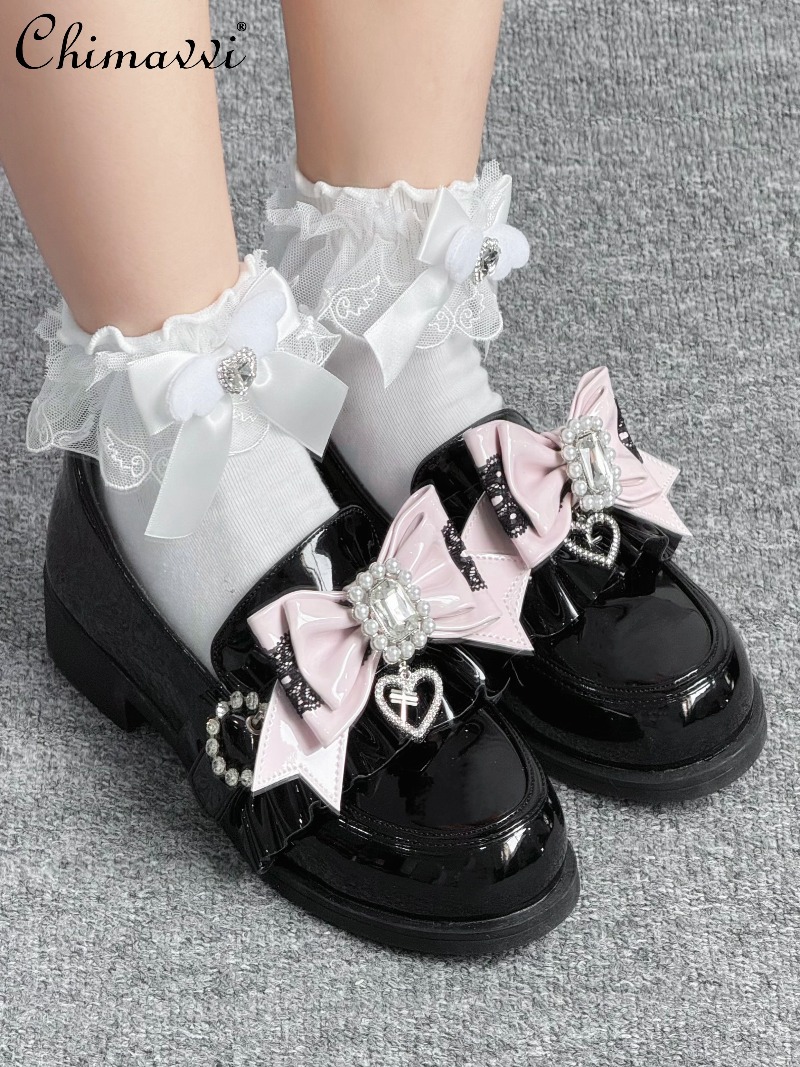 Original Japanese Mine Series  - Women'S Shoes Round Toe ulasan dan harga