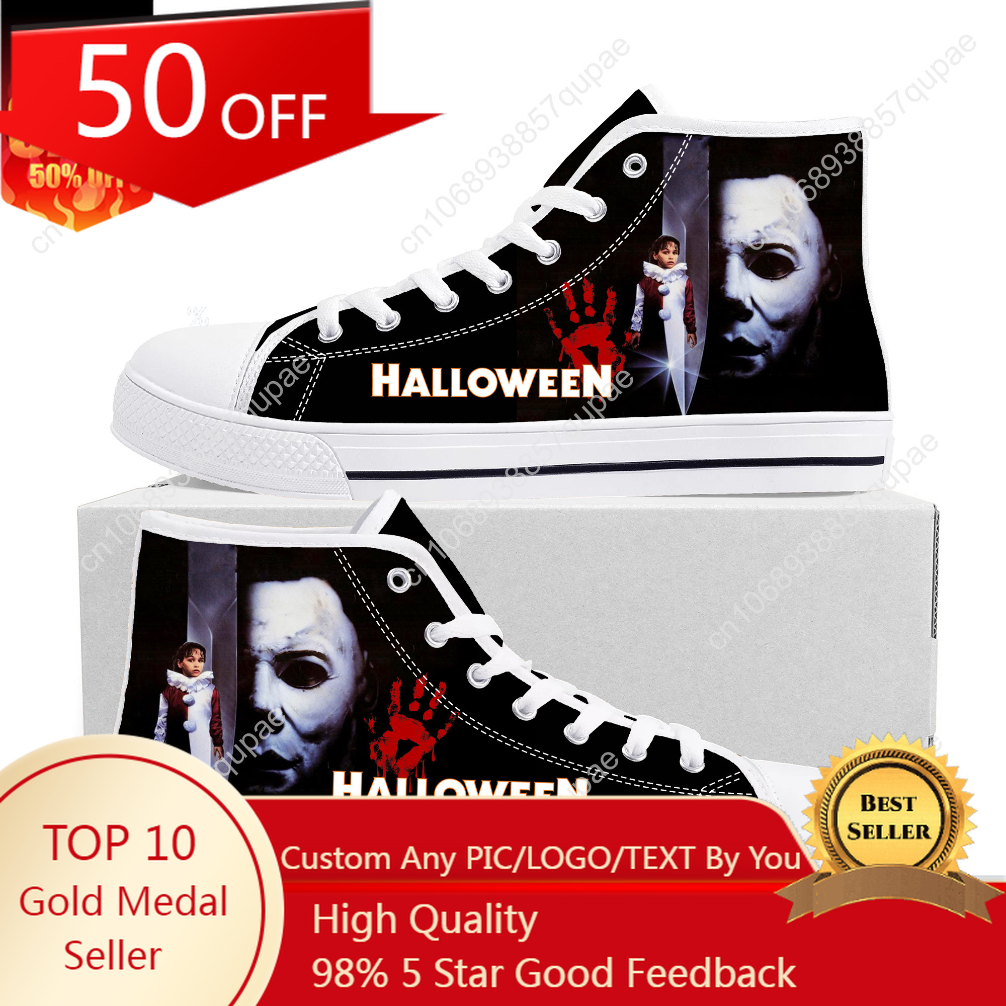 Michael Myers Halloween Killer - Women Shoes Myer ulasan dan harga
