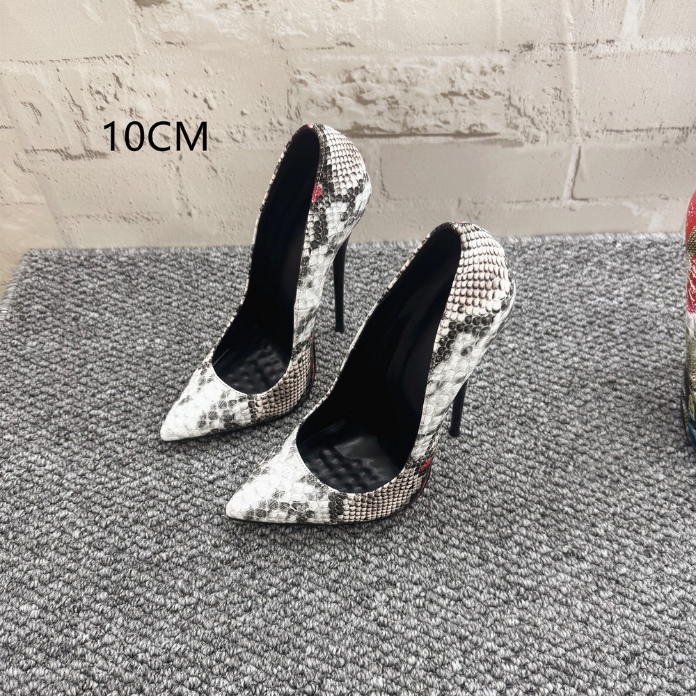 Sexy Snake Pattern 16cm High H - Women'S Shoes Hands Free ulasan dan harga