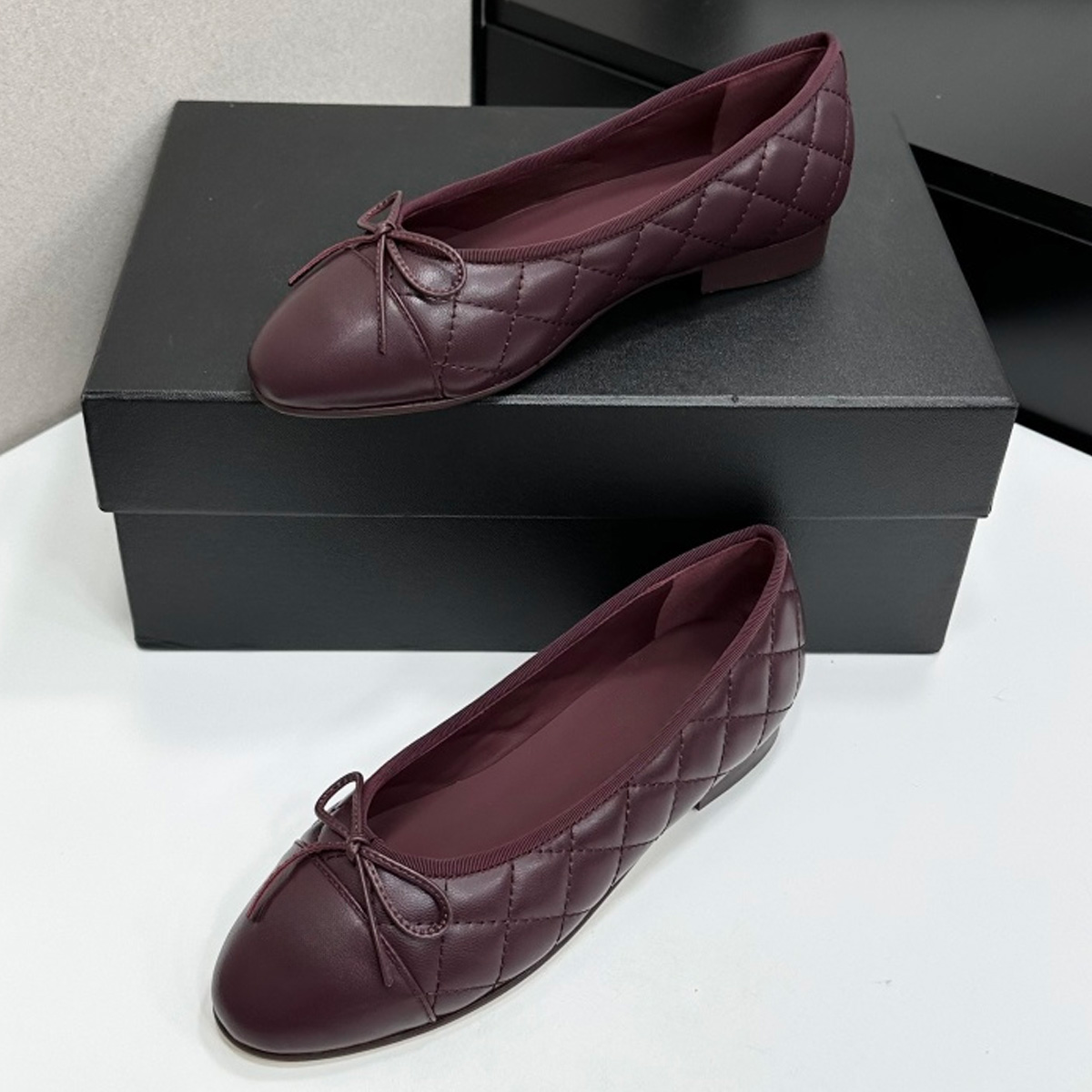 2026 Women's Two-Tone Cap-Toe  - Women'S Shoes Round Toe ulasan dan harga