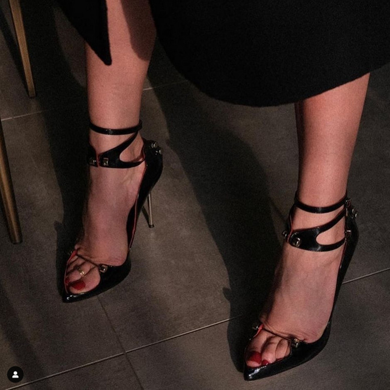 10cm Metal High Heel Sandals,W - Women'S Shoes Hands Free ulasan dan harga