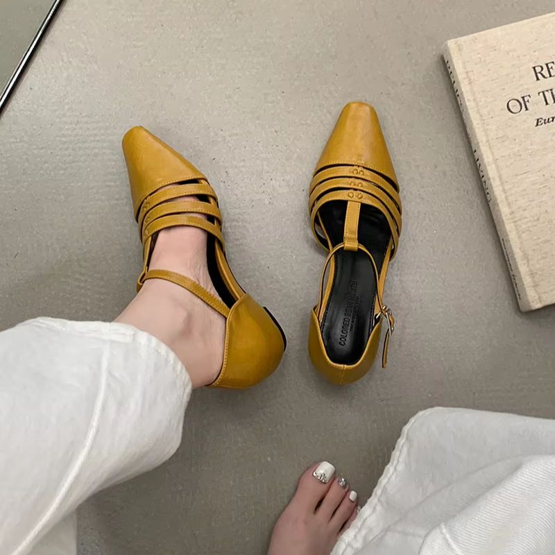 Black Mules Shoes Woman 4cm Lo - Women'S Shoes Burgundy ulasan dan harga
