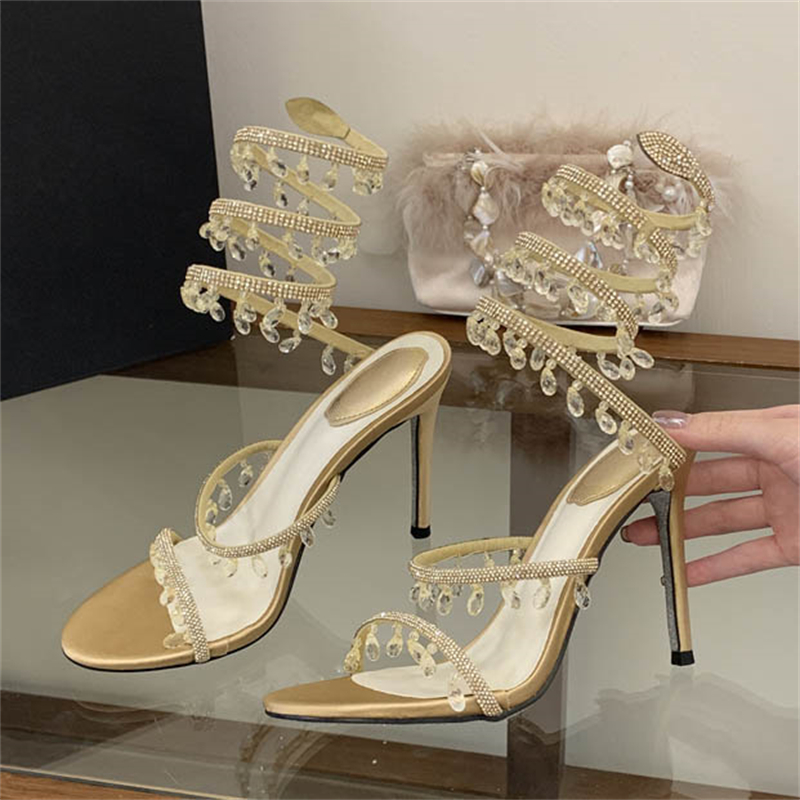 Eilyken New Sexy Thin High Hee - Strappy Heeled Sandals ulasan dan harga