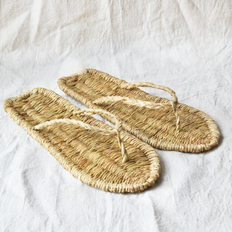 Straw Sandals for Men and Wome - Women'S Shoes Hands Free ulasan dan harga