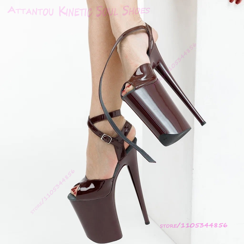 Deep Burgundy Brown Patent Lea - Women'S Shoes Burgundy ulasan dan harga
