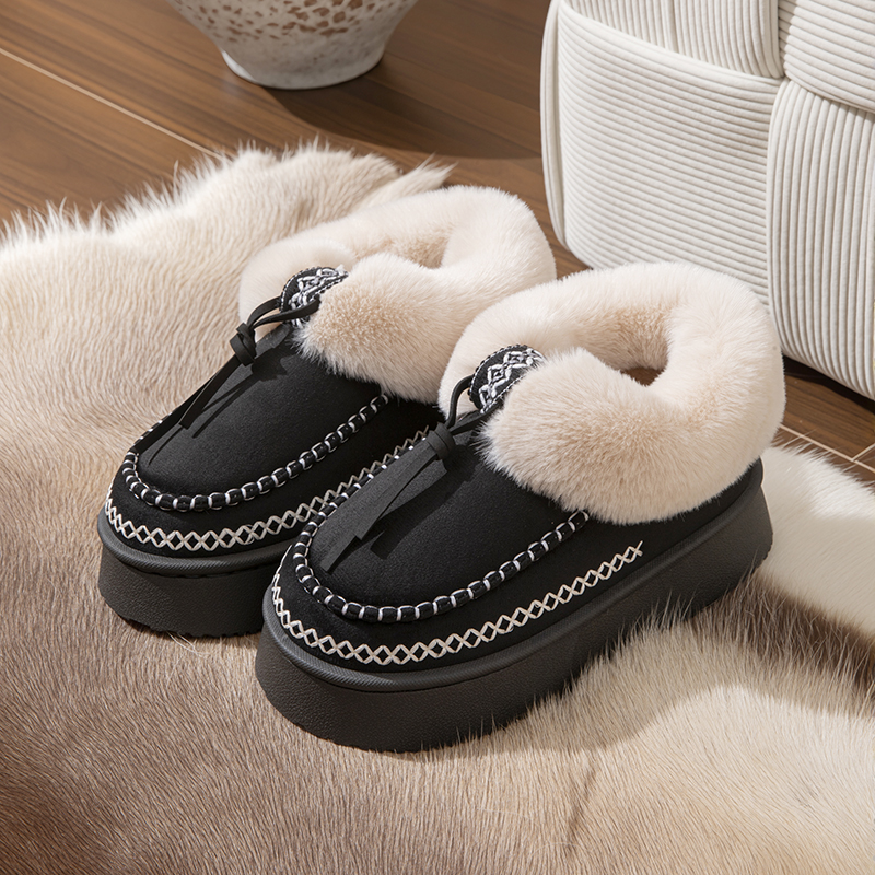 Winter Fluffy Women's Slippers - Women Shoes Winter ulasan dan harga