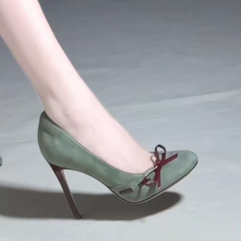 Temperament Super High Heel Si - Women'S Shoes Round Toe ulasan dan harga