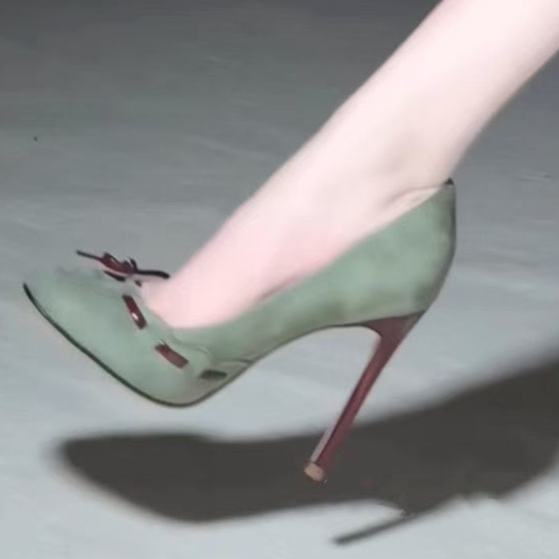Temperament Super High Heel Si - Women'S Shoes Round Toe ulasan dan harga