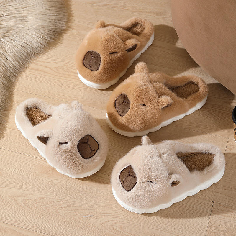 Cute Cartoon Capybara Cotton S - Women Shoes Winter ulasan dan harga