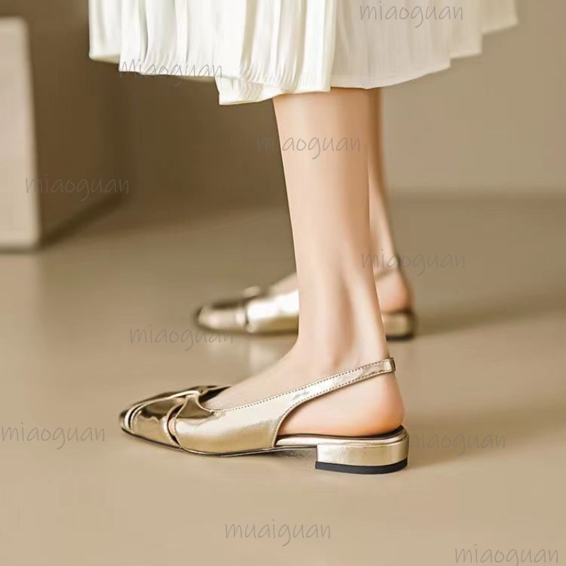 Cover Toe Low Heel Pumps Women - Women'S Shoes Large ulasan dan harga