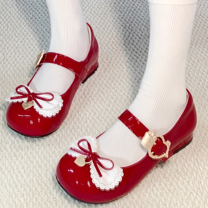 Women's Shoes Bowknot Lolita S - Women'S Shoes Round Toe ulasan dan harga