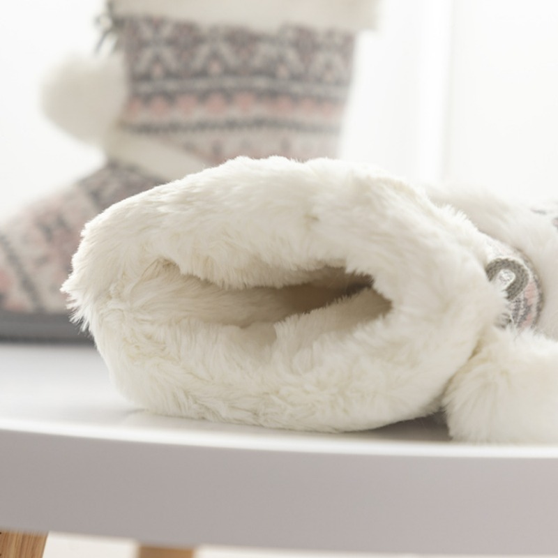 Plush Slippers Boots for Women - Women Shoes Winter ulasan dan harga
