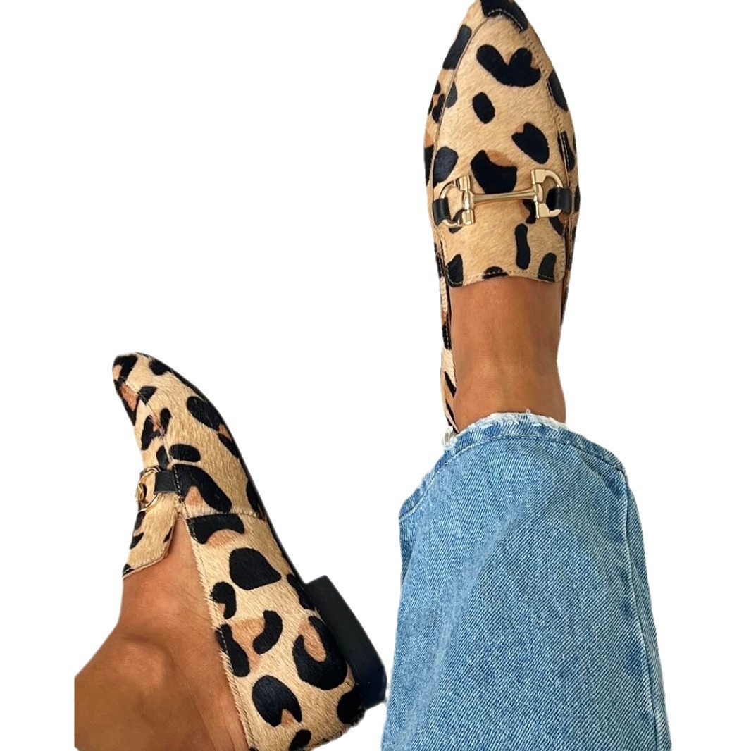 Large Size 40-43 Leopard Print - Women'S Shoes Large ulasan dan harga