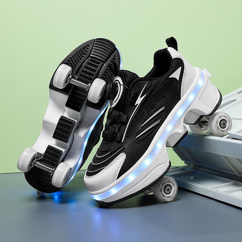 Double-Row Four-Wheel Roller S - Women'S Shoes Professional ulasan dan harga