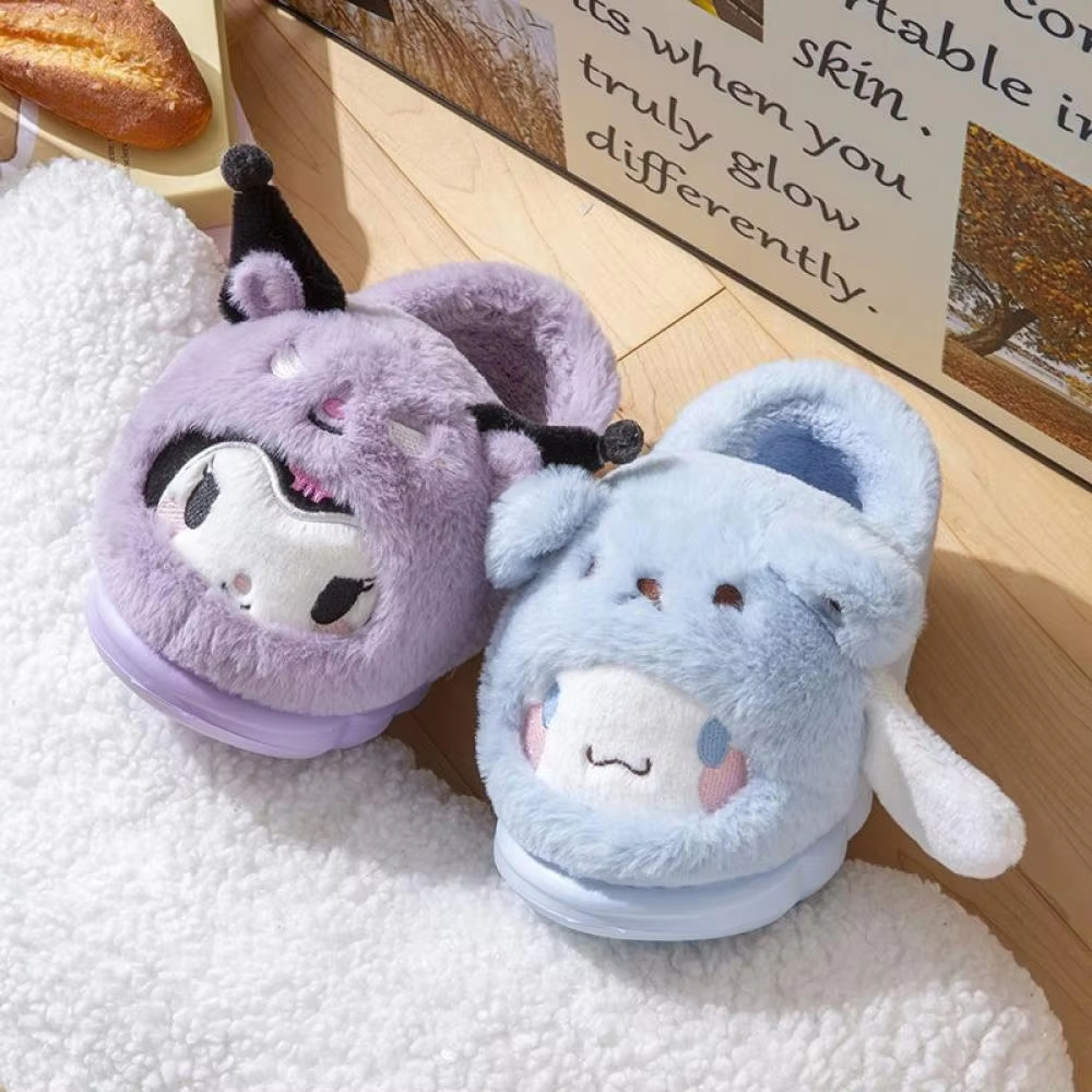 Anime Winter Plush Slippers Ku - Women Shoes Winter ulasan dan harga