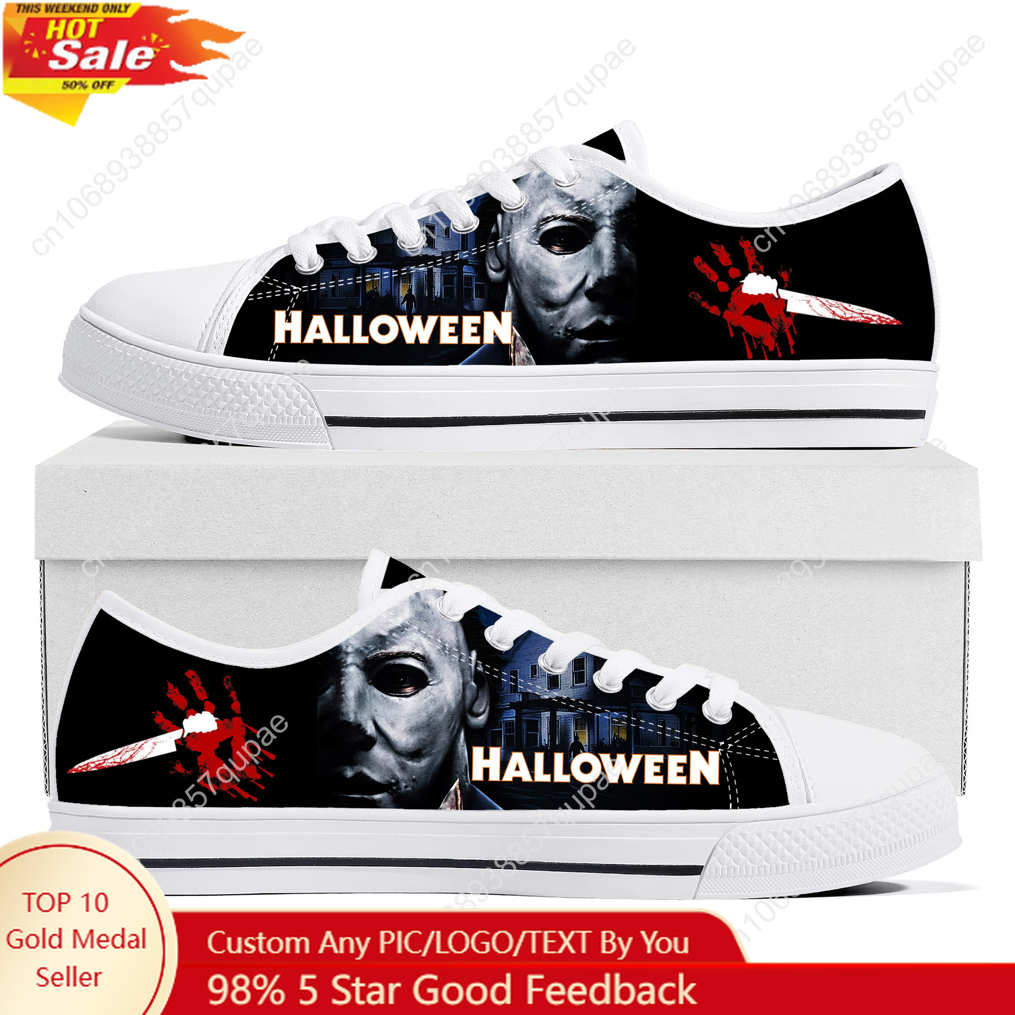 Michael Myers Halloween Killer - Women Shoes Myer ulasan dan harga