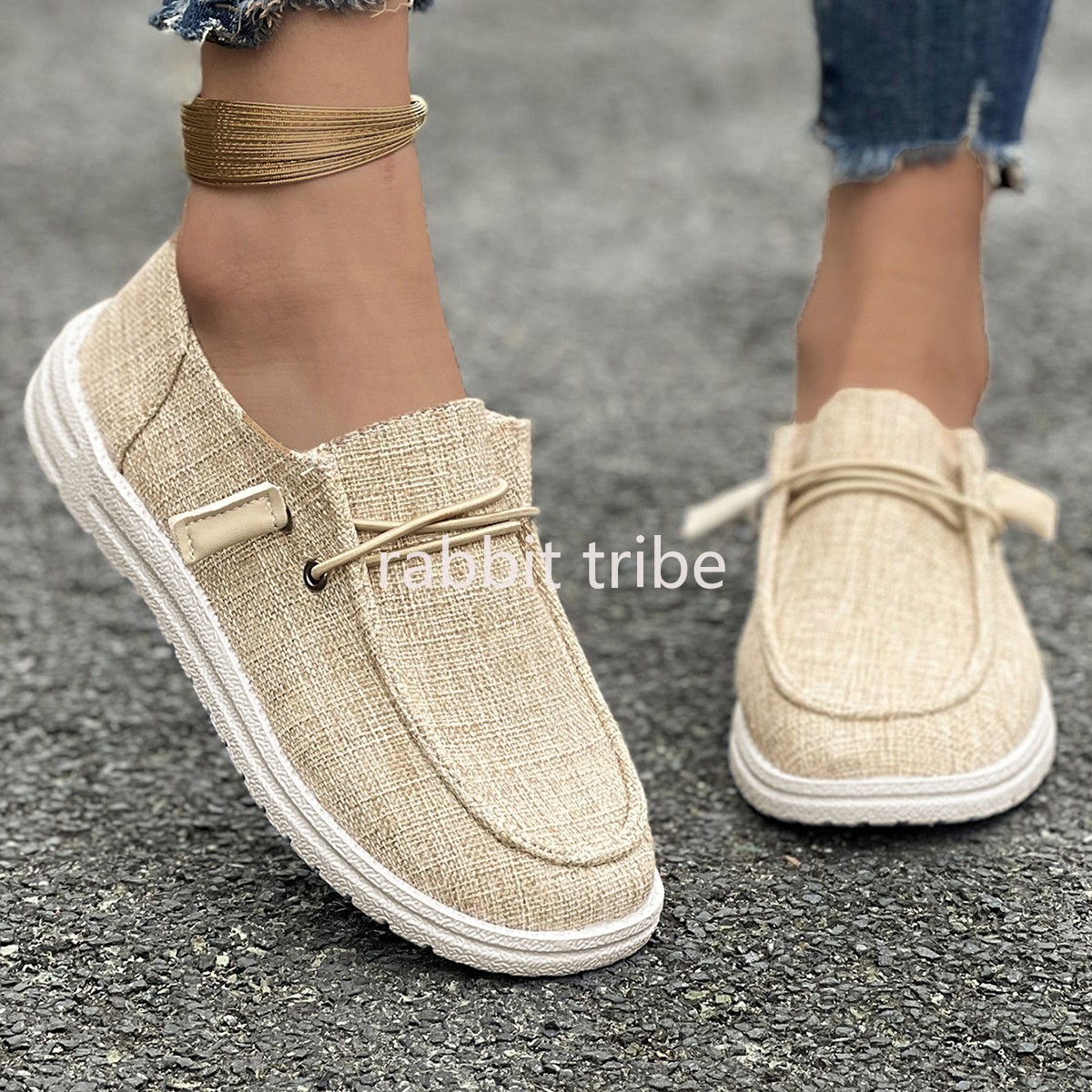 2026 New Fashionable Canvas Ca - Loafer Flat Women ulasan dan harga