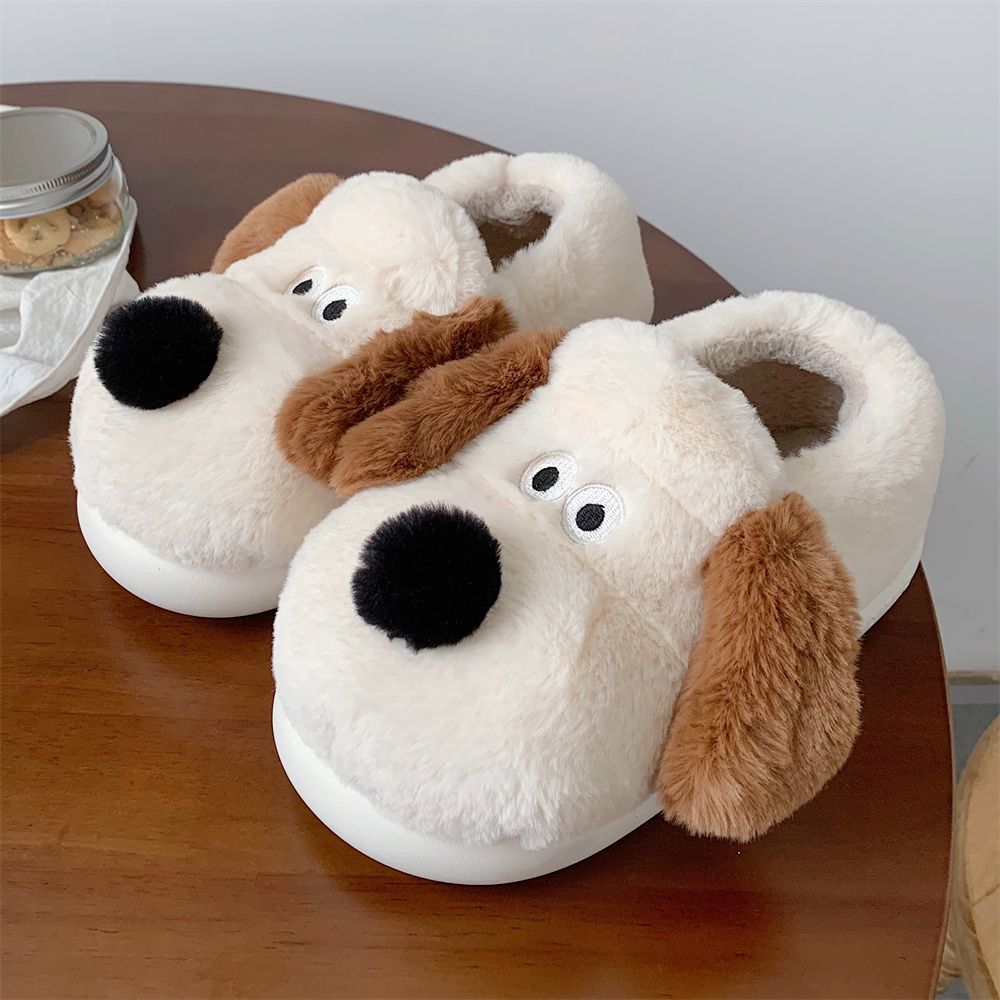 Size36-45 Hug Dog Slippers Gir - Women Shoes Winter ulasan dan harga