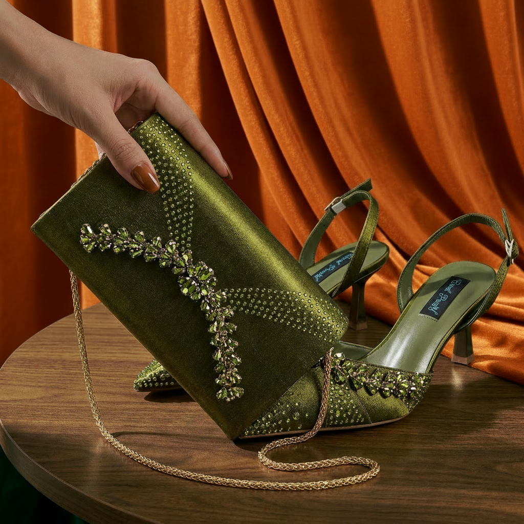 2026 Italian Inspired Olive Rh - Women'S Shoes Hands Free ulasan dan harga