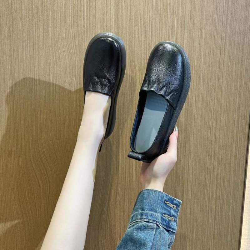 Spring and Autumn ​Women's Whi - Loafer Flat Women ulasan dan harga
