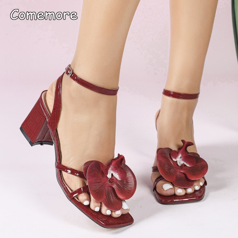 Burgundy Heels for Ladies Eleg - Women'S Shoes Burgundy ulasan dan harga