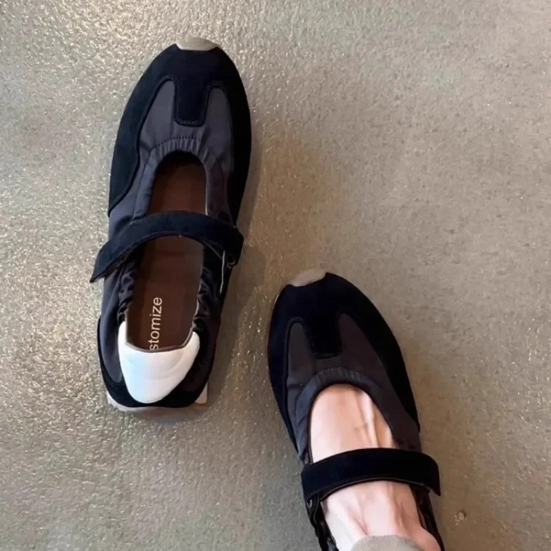 Leather Version 2025 New Style - Women'S Shoes Round Toe ulasan dan harga