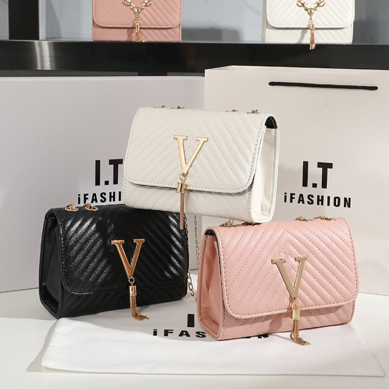 Elegant V-Quilted Chain Crossb - Women'S Shoes Louis Vuitton ulasan dan harga