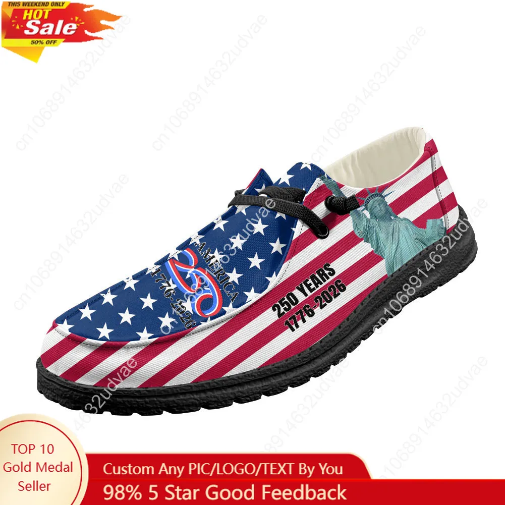 America 250th Anniversary 1776 - Loafer Flat Women ulasan dan harga