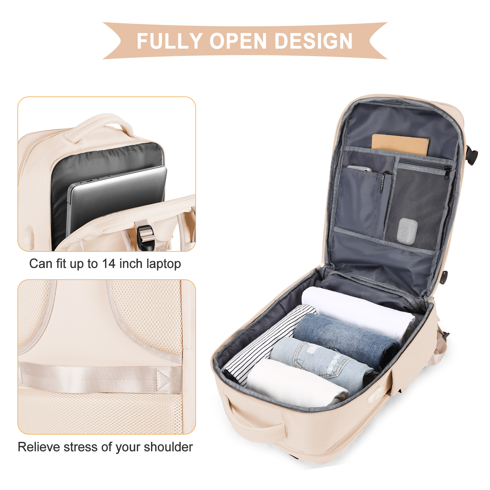 Large Travel Backpack for Men  - Women'S Shoes Large ulasan dan harga