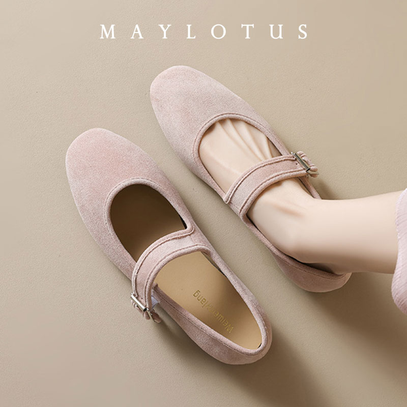 Size 35-43 Velvet Mary Jane Sh - Women'S Shoes Hands Free ulasan dan harga