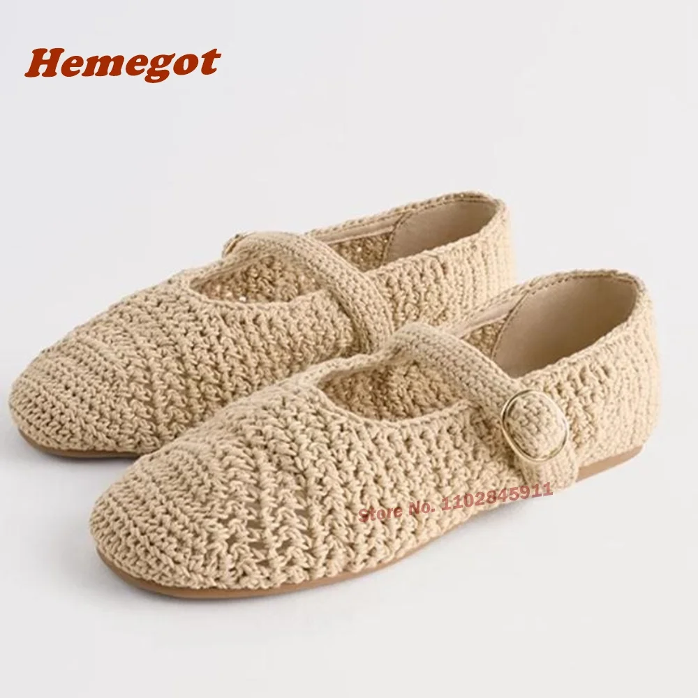 Weaven Hollow Out Pumps Round  - Women'S Shoes Round Toe ulasan dan harga