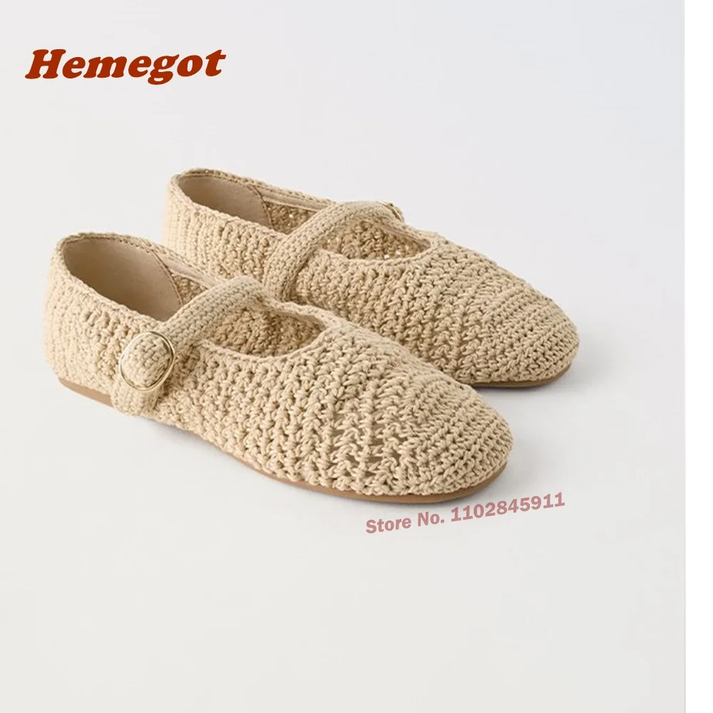 Weaven Hollow Out Pumps Round  - Women'S Shoes Round Toe ulasan dan harga