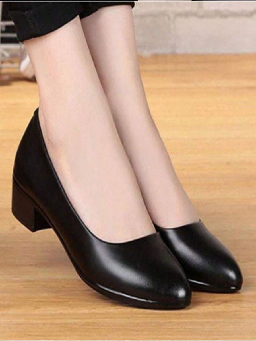 Women Professional Mid Heel Pu - Women'S Shoes Professional ulasan dan harga