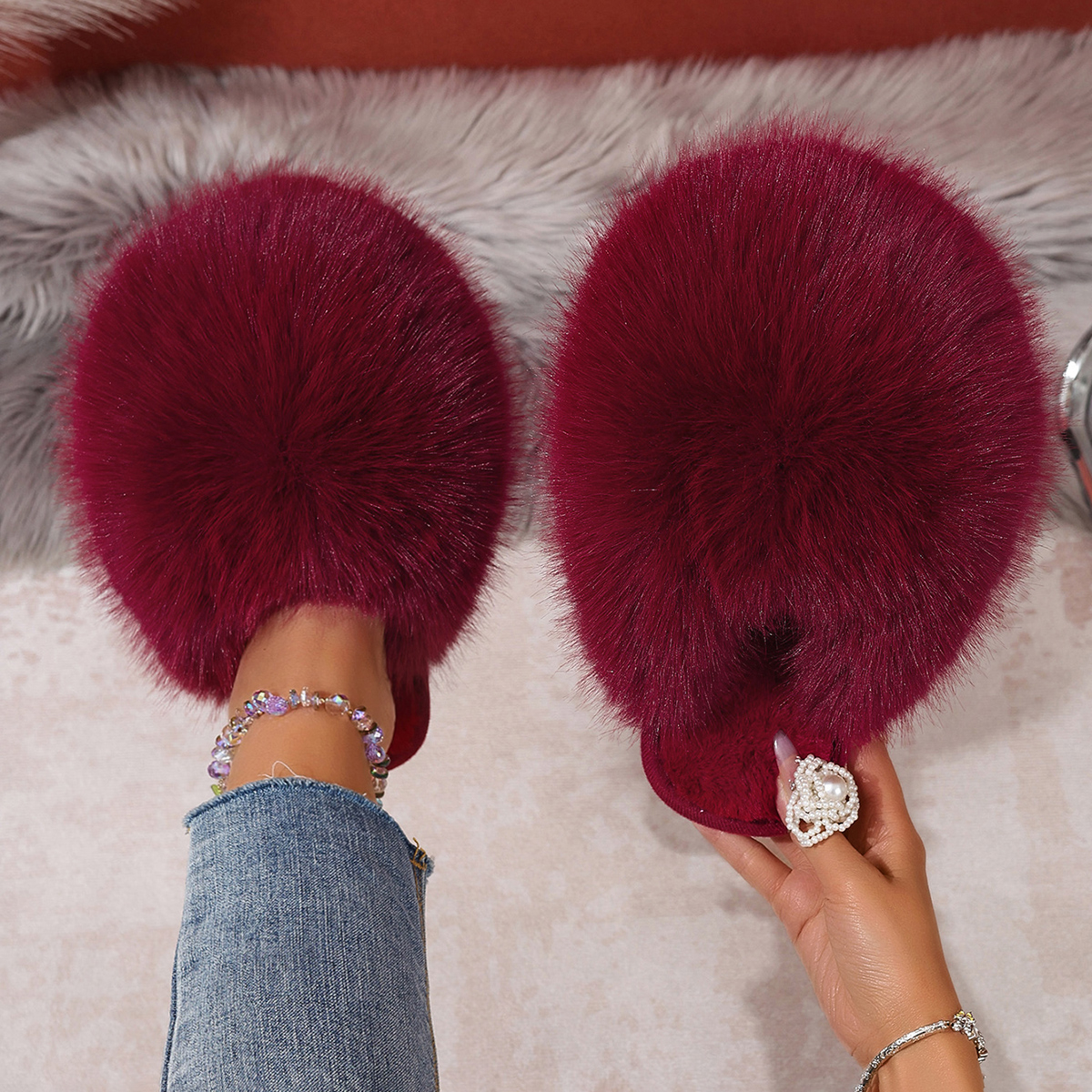 Women Indoor Slippers  Autumn  - Women Shoes Winter ulasan dan harga