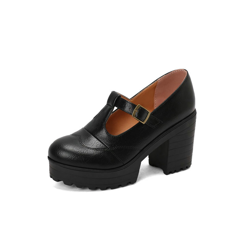 Brogue Design Ladies Spring Fa - Women'S Shoes Burgundy ulasan dan harga
