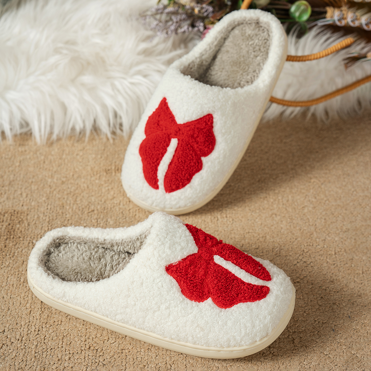 Winter Plush Girl's Bedroom Sl - Women Shoes Winter ulasan dan harga