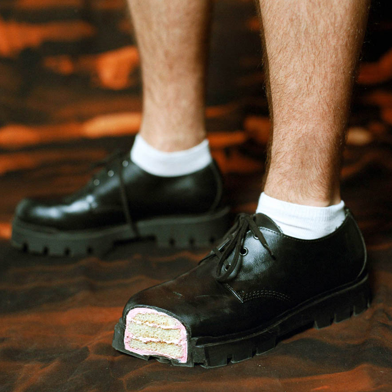 Cake Thick Bottom Derby Shoes  - Women'S Shoes Round Toe ulasan dan harga