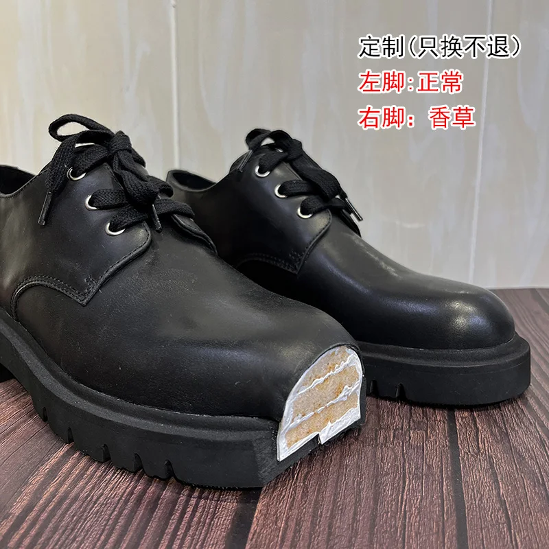 Cake Thick Bottom Derby Shoes  - Women'S Shoes Round Toe ulasan dan harga