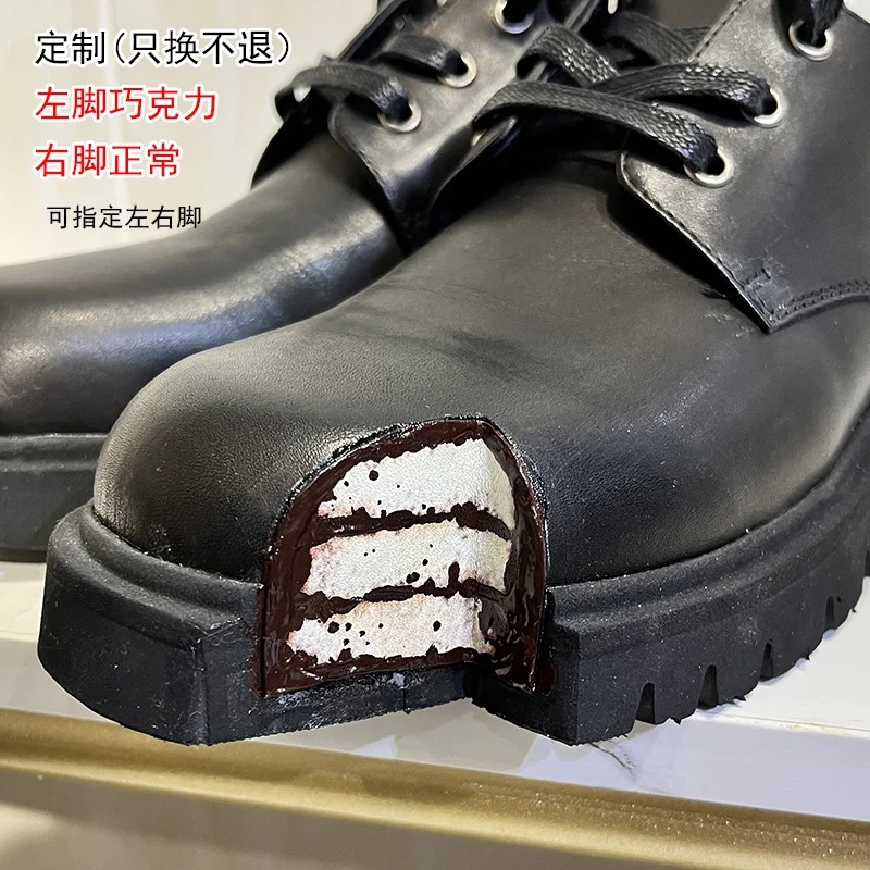 Cake Thick Bottom Derby Shoes  - Women'S Shoes Round Toe ulasan dan harga