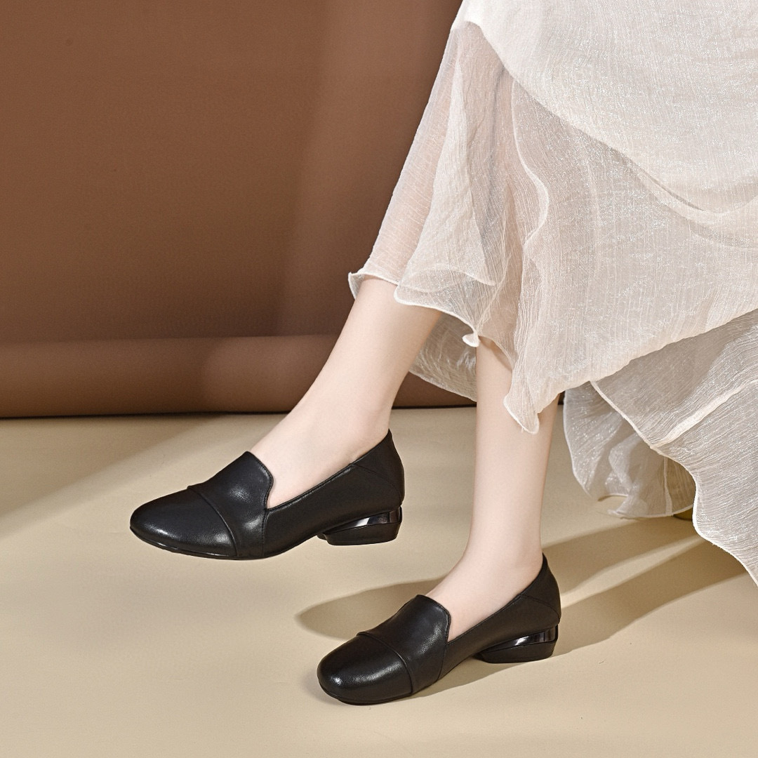 Women's shoes 2026 autumn low  - Loafer Flat Women ulasan dan harga